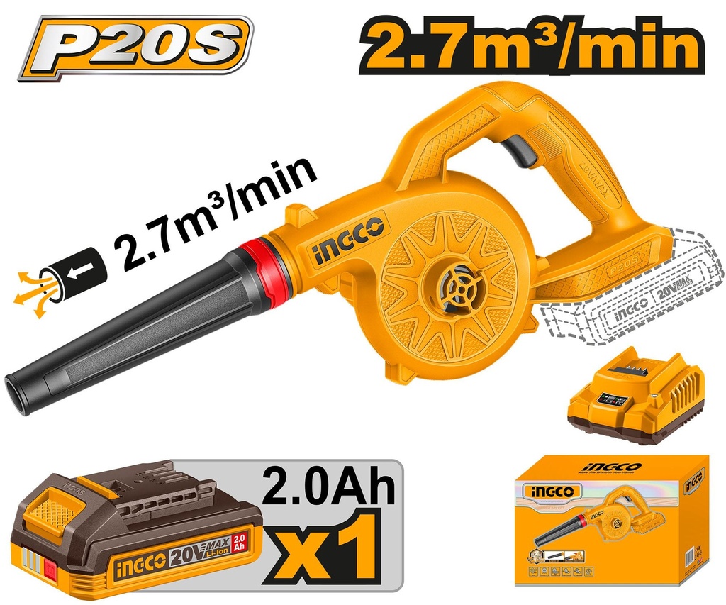 CABLI20781 CORDLESS BLOWER | TOOLMANIA | Your Trusted Source For ...